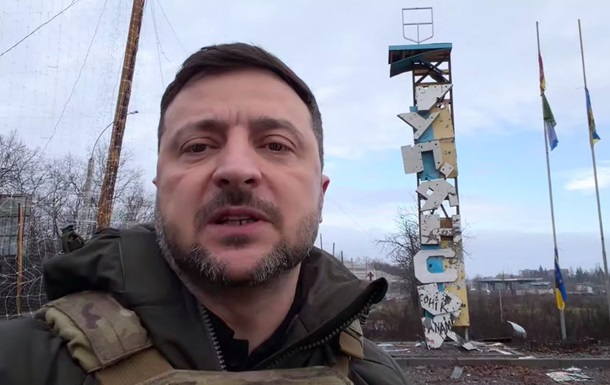 Зеленський побував на передовій у Куп