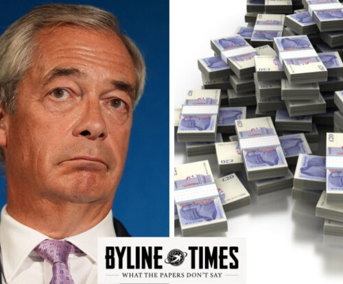 Донор Найджела Фараджа заробляє на платформі, яка просуває пропаганду путіна. Інші інвестори – Пітер Тіль і Ді Венс – Byline Times