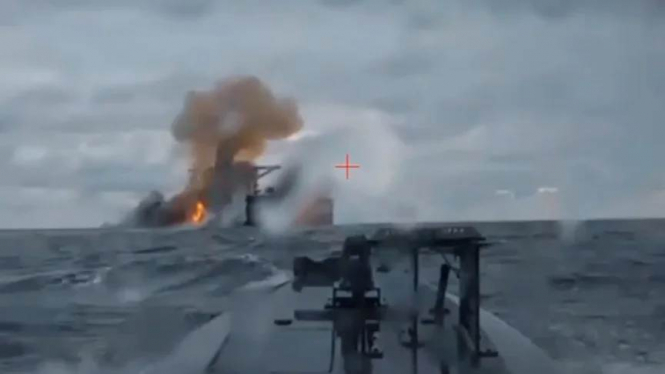 Морські дрони СБУ Sea Baby уразили в Чорному морі танкер