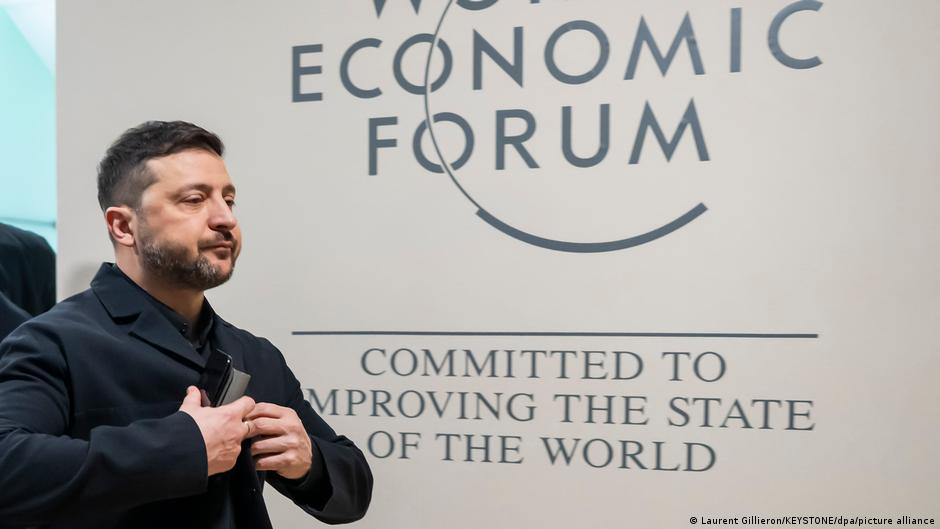 Зеленський у Давосі розкритикував Європу за розгубленість