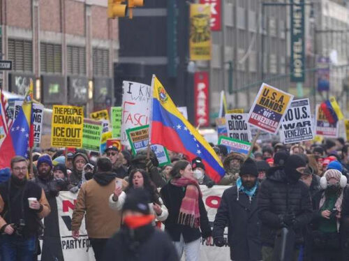 У Вашингтоні та інших містах США пройшли протести проти військових дій у Венесуелі
