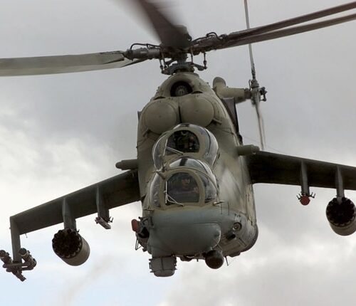 Україна втратила екіпаж бойового гелікоптера Мі-24