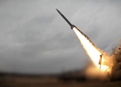 Українська компанія вперше показала випробування нової балістичної ракети