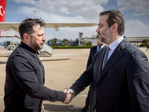 Зеленський уперше прибув до Сирії