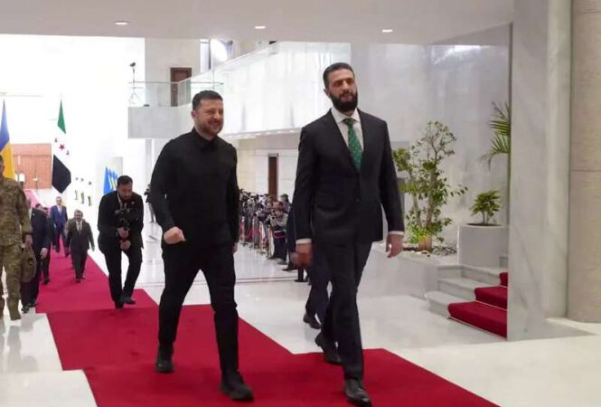 Зеленський зустрівся із президентом Сирії