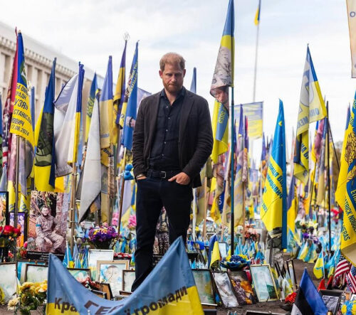 Принц Гаррі прибув з несподіваним візитом до України