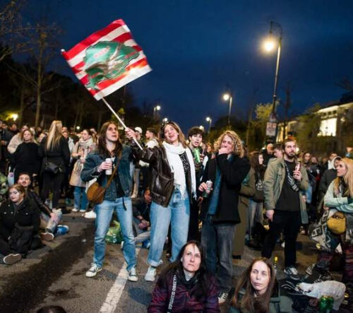 У Будапешті пройшов антиурядовий концерт-протест