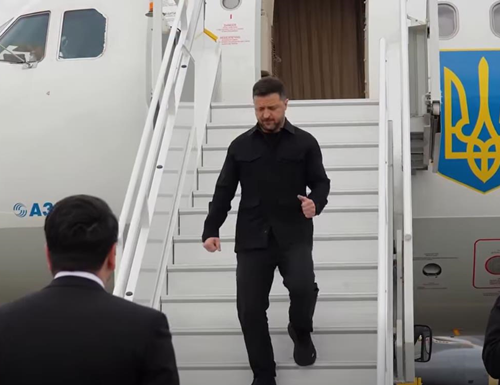 Зеленський прибув до Єревана для участі в саміті Європейської політичної спільноти