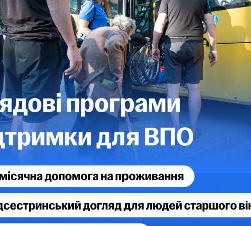 Свириденко розповіла про програми підтримки для ВПО, що діють в Україні