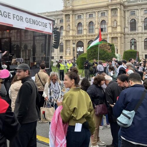 У Відні пройшли протести проти участі Ізраїлю в Євробаченні