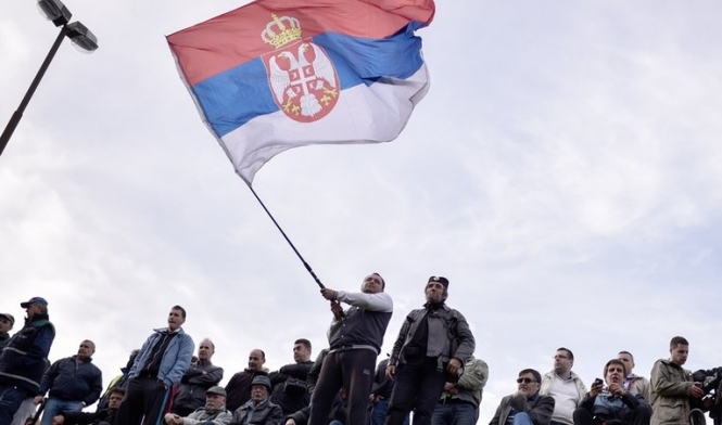 У Белграді понад 30 тис. людей вийшли на протест проти Вучича