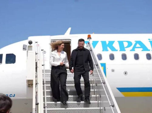 Зеленський прибув до Парижа на заходи Коаліції охочих