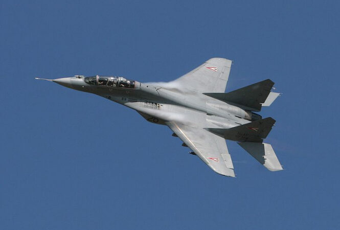МіГ-29 розбився на Одещині: пілот катапультувався