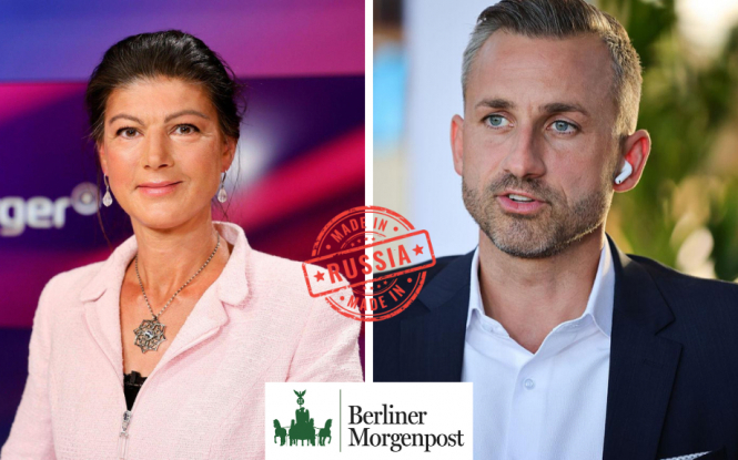 AfD і партія Сари Вагенкнехт об’єдналися проти допомоги Україні. У Німеччині формується новий політичний союз – Berliner Morgenpost