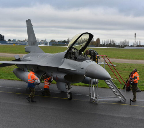 Бельгія передасть Україні три винищувачі F-16 до кінця року