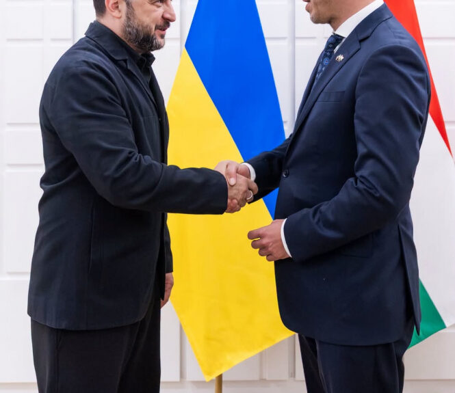 Зеленський і Мадяр провели першу зустріч тет-а-тет у Брюсселі